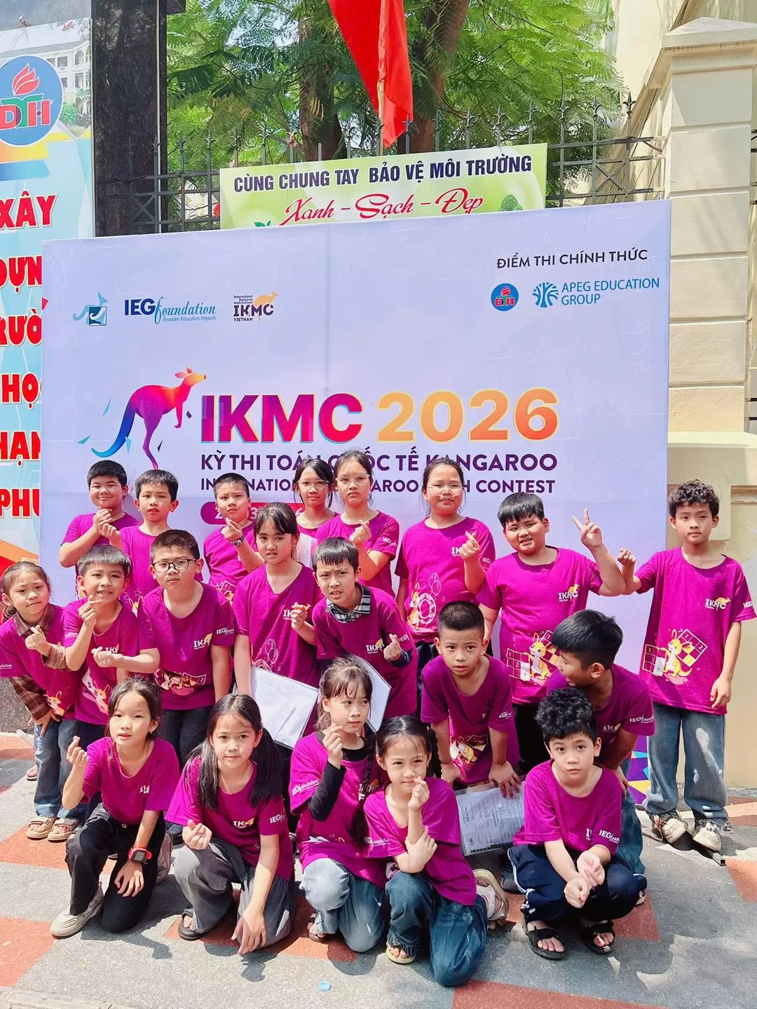 HỌC SINH THAM GIA KỲ THI TOÁN QUỐC TẾ KANGAROO 2026